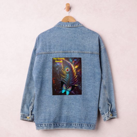 De kosmische energie denim jacket (Hangar)