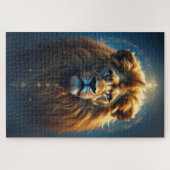 De Kosmische Leeuw - Bewaker van de Innerlijke Mac Legpuzzel (Horizontaal)