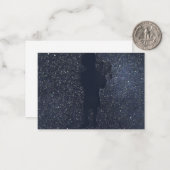 De kosmische piper notitiekaartje (Voorkant / Achterkant in situ)