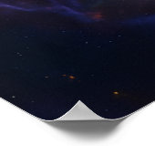 De Kosmische Schelp van Ziel Licht Wandkunst Poster (Hoek)