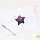 De Kosmische Ster van Verlicht Evenwicht Sticker (Envelop)