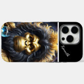 De kosmische toast van Golden Ape Case-Mate iPhone Case (Achterkant (horizontaal))