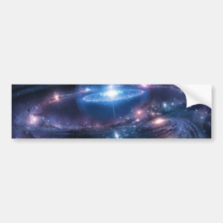 De kosmos bumpersticker