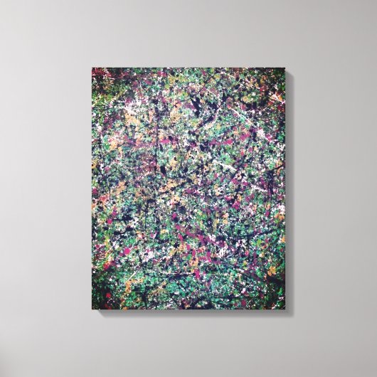 De kosmos canvas afdruk (Voorkant)