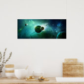 De kosmos poster (Keuken)