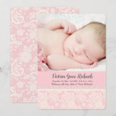 De kostbare Aankondiging van de Geboorte van de (Voorkant / Achterkant)