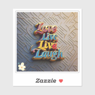 "De kostbare momenten van het leven" Sticker