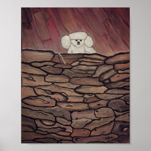 De kostbare stilte van de poster (Voorkant)