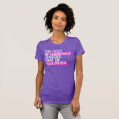 De kosten van onwetendheid t-shirt (Voorkant volledig)