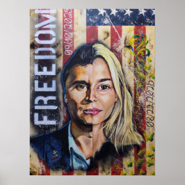 De Kosten van Vrijheid - Amerikaans Patriottisch K Poster
