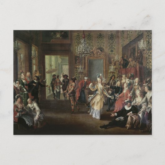 De kostumebak briefkaart (Voorkant)