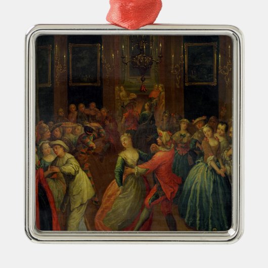 De kostumebak metalen ornament (Voorkant)