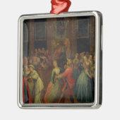 De kostumebak metalen ornament (Links)