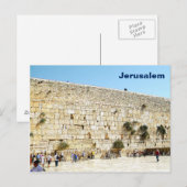 De Kotel - Westerne muur Briefkaart (Voorkant / Achterkant)