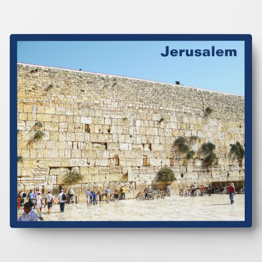 De Kotel - Westerne muur Fotoplaat (Voorkant)