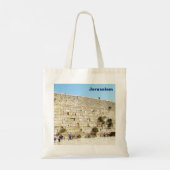 De Kotel - Westerne muur Tote Bag (Achterkant)