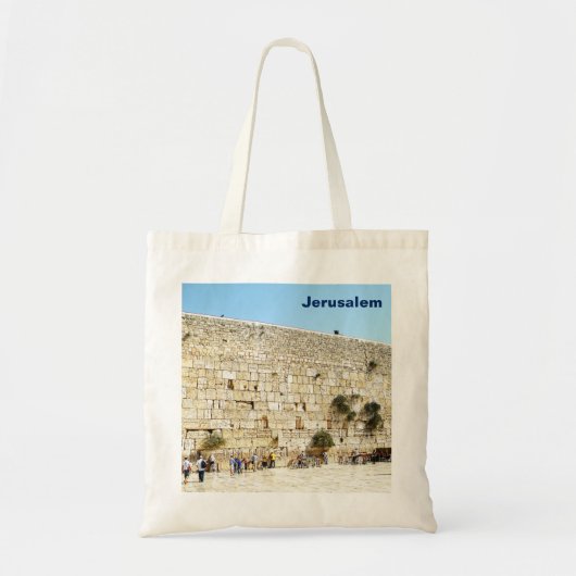 De Kotel - Westerne muur Tote Bag (Voorkant)
