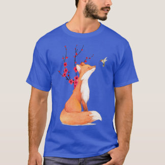 De kotelbloem van de luiers van de kolibrie t-shirt