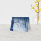 De "kou van de winter" door Kaiya Wells - lege Kaart (Gele Bloem)