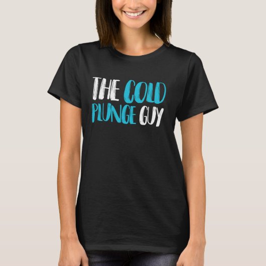 De koude duik Guy Ice Bath T-shirt (Voorkant)