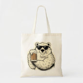De Koude Ijsbeer Tote Bag (Voorkant)