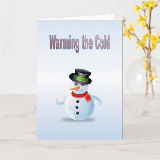 De koude warmen kaart (Gele Bloem)