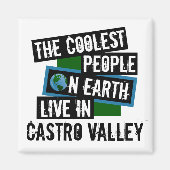 De koudste mensen op aarde leven in Castro-vallei Magneet (Voorkant)