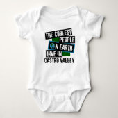 De koudste mensen op aarde leven in Castro-vallei Romper (Voorkant)