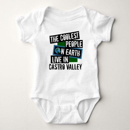 De koudste mensen op aarde leven in Castro-vallei Romper (Voorkant)