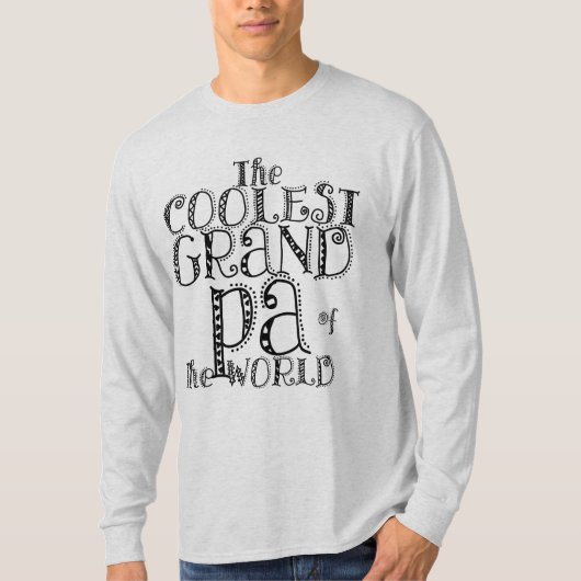 De koudste opa van het Shirt van de Wereld (Voorkant)