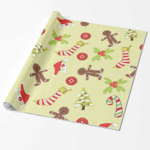 De Kousen van het Man en van Kerstmis van de Cadeaupapier