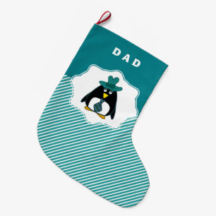 De Kousen van Kerstmis van de grappige Hogere Papa Grote Kerstsok