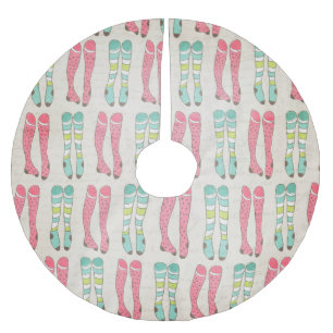 De kousen waren Feestdagen boomrokken Kerstboom Rok