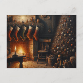 De kousen zijn opgehangen, maar er zijn griezelig briefkaart