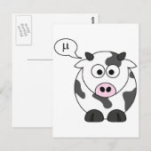 De Kow zegt dat de eu Briefkaart (Voorkant / Achterkant)