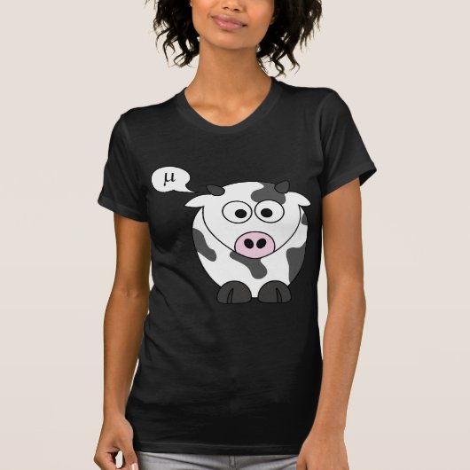 De Kow zegt dat de eu T-shirt (Voorkant)