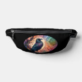 De Kraai Boom van het Leven Mandala Heidens Heuptasje (Liggend)