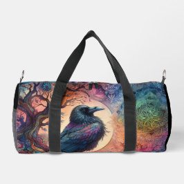 De Kraai Boom van Leven Mandala Pagan Plunjezak