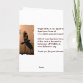 De KRAAI & de Inwoner van de TOTEMPAAL Kaart (Achterkant)