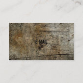 De  kraai visitekaartje (Achterkant)