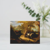 De kraanvogel zonder kop briefkaart (Staand voorkant)