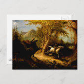 De kraanvogel zonder kop briefkaart (Voorkant / Achterkant)