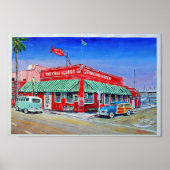 De krab Cooker Newport Beach Poster (Voorkant)