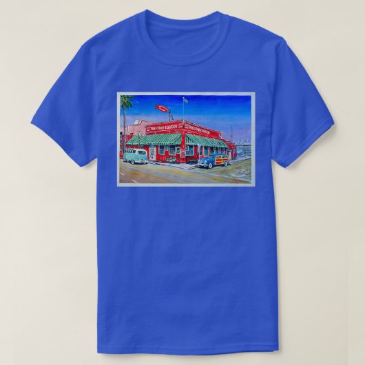 De krab Cooker Newport Beach T-shirt (Design voorkant)