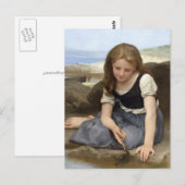 De krab van William-Adolphe Bouguereau Briefkaart (Voorkant / Achterkant)