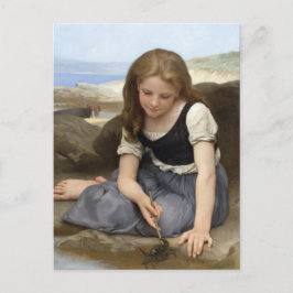 De krab van William-Adolphe Bouguereau Briefkaart