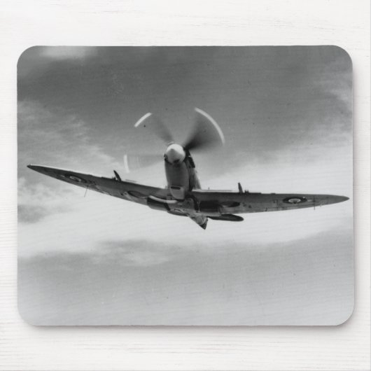 'De kracht en de glorie' - Supermarine Spitfire WW Muismat (Voorkant)