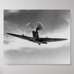'De kracht en de glorie' - Supermarine Spitfire WW Poster