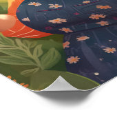 De kracht en de vreugde van een vrouw in Moonlight Poster (Hoek)