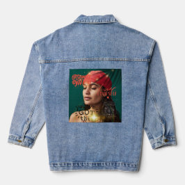 de kracht in jezelf denim jacket